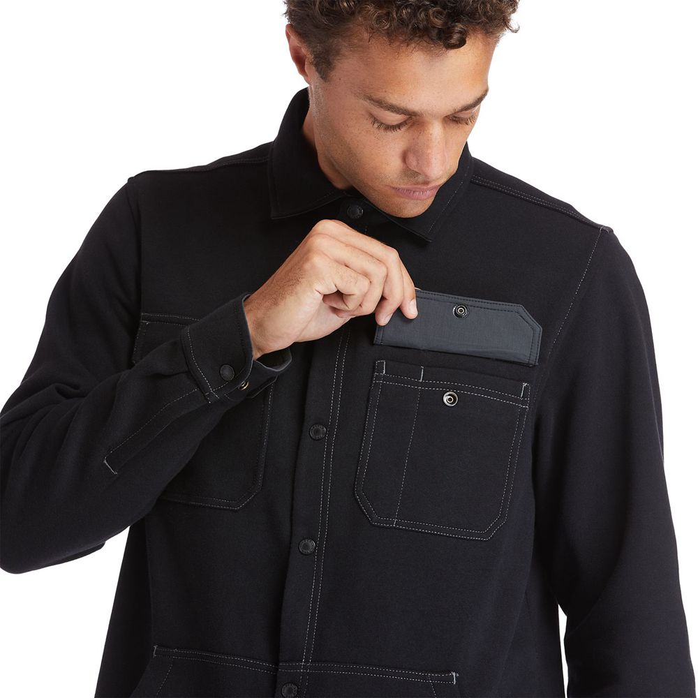 Sudadera Timberland Hombre Pro® Mill River Fleece Negras - Chile AYM-293578